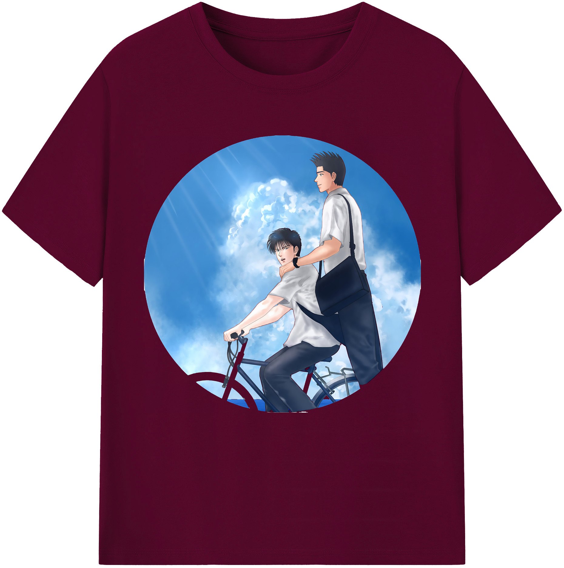 （画像用） SLAM DUNK／スラムダンク レディースカジュアルプリントTシャツ（綿100％）